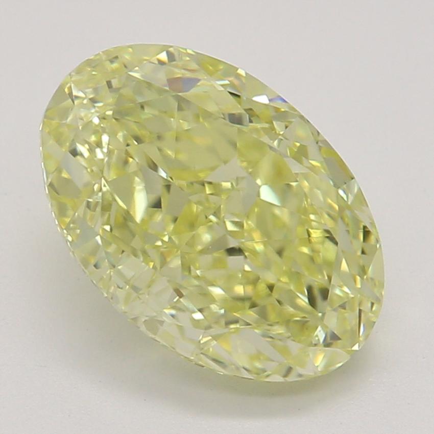 1.51 Ct. Fancy Yellow Oval Diamond