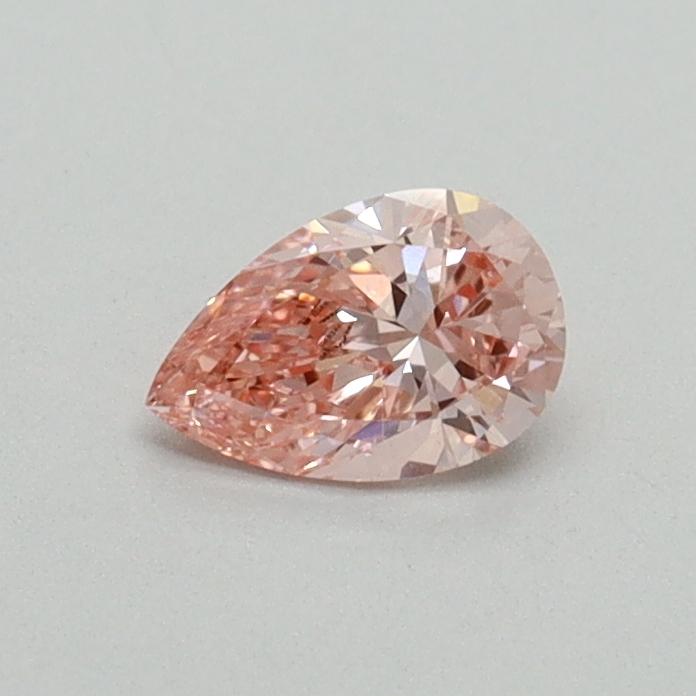 0.31 Ct. Fancy Vivid Pink Pear Lab Grown Diamond