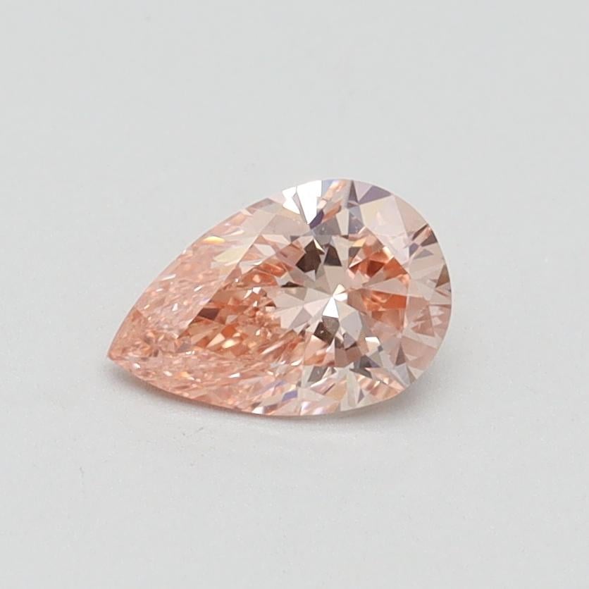 0.50 Ct. Fancy Intense Pink Pear Lab Grown Diamond