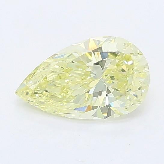 0.47 Ct. Fancy Yellow Pear Lab Grown Diamond