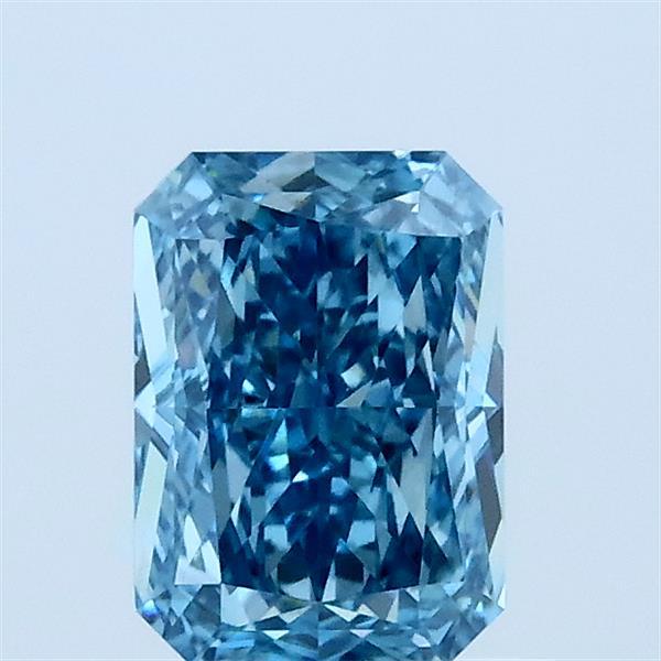 1.05 Ct. Fancy Vivid Blue Radiant Lab Grown Diamond