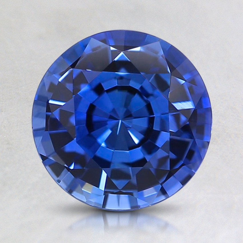 7.5mm Premium Blue Round Sapphire