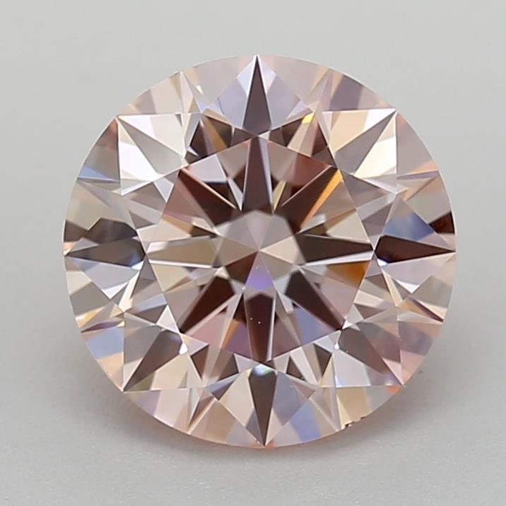 1.46 Ct. Fancy Intense Pink Round Lab Grown Diamond