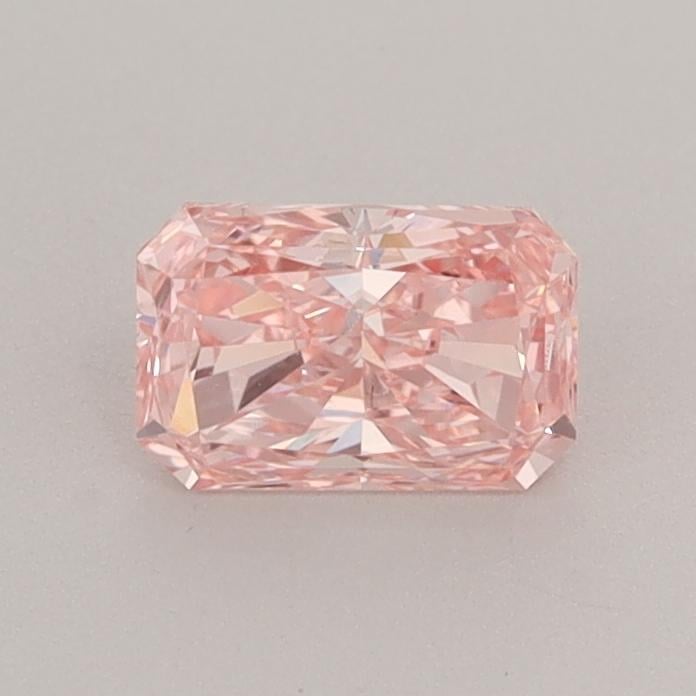 0.50 Ct. Fancy Intense  Pink Radiant Lab Grown Diamond