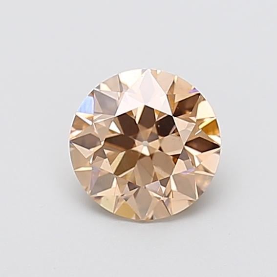 1.03 Ct. Fancy Light  Brown Round Lab Grown Diamond