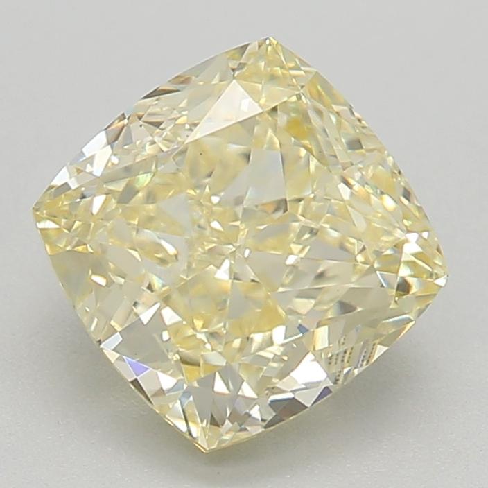 1.13 Ct. Fancy Yellow Cushion Lab Grown Diamond