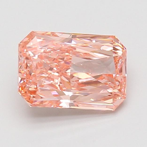 1.57 Ct. Fancy Vivid Pink Radiant Lab Grown Diamond
