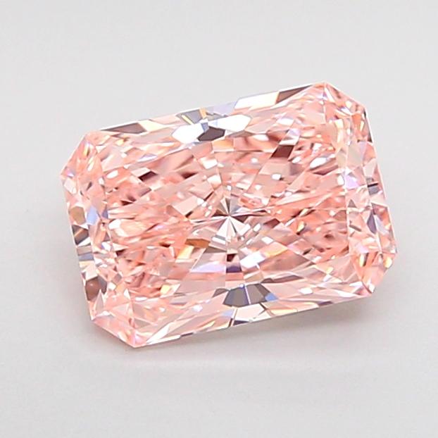 1.16 Ct. Fancy Intense  Pink Radiant Lab Grown Diamond