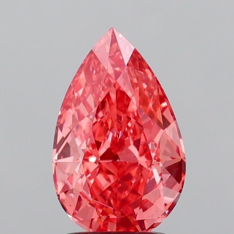 2.05 Ct. Fancy Deep  Pink Cushion Lab Grown Diamond
