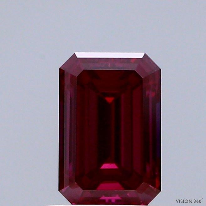 1.24 Ct. Fancy Pink Emerald Lab Grown Diamond