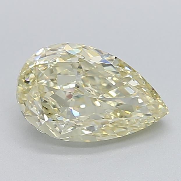 1.26 Ct. Fancy  Yellow Pear Lab Grown Diamond