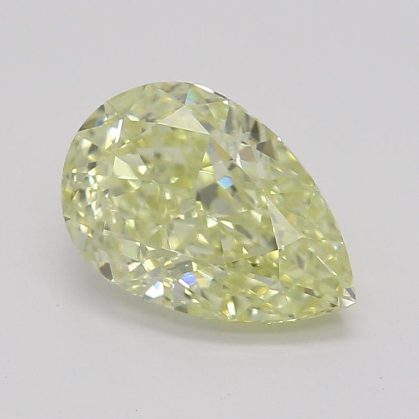 0.81 Ct. Fancy Yellow Pear Diamond