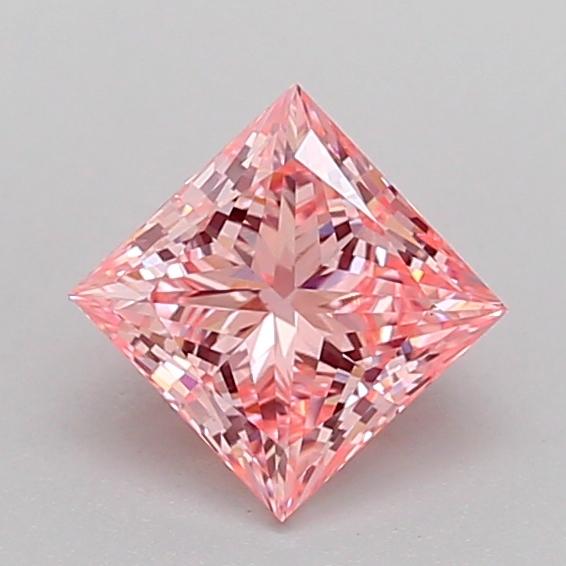 1.07 Ct. Fancy Intense Pink Princess Lab Grown Diamond