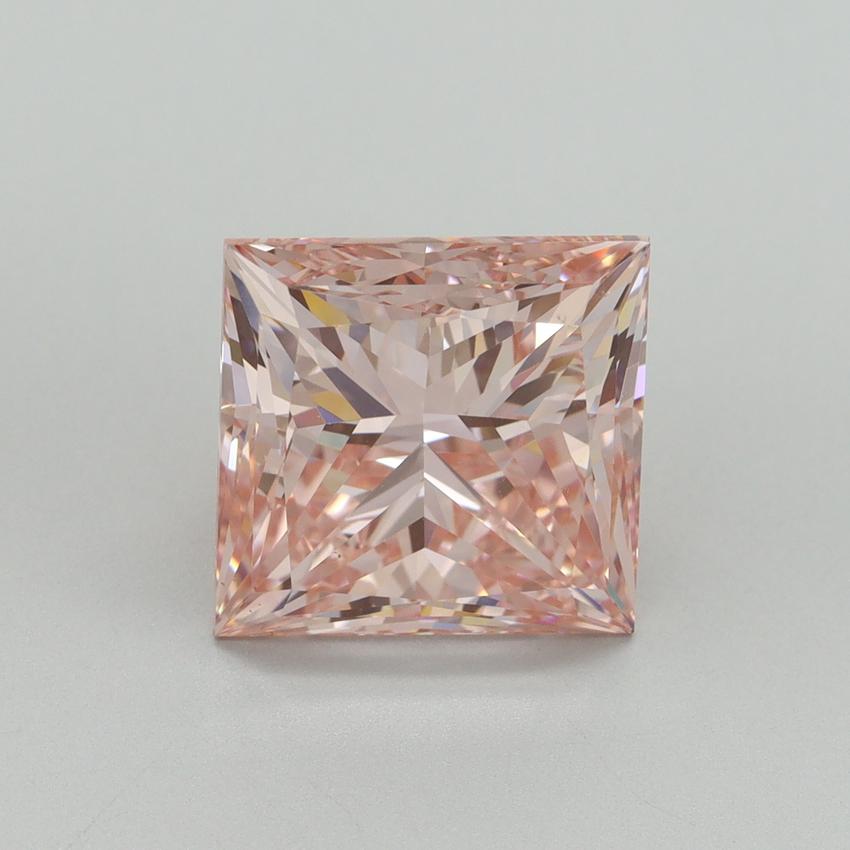 5.07 Ct. Fancy Intense Pink Princess Lab Grown Diamond