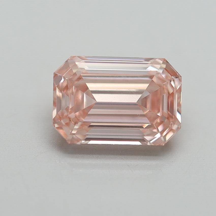 1.55 Ct. Fancy Intense Pink Emerald Lab Grown Diamond