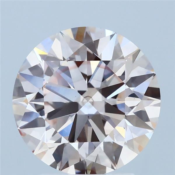 3.00 Ct. Fancy Light Pink Round Lab Grown Diamond