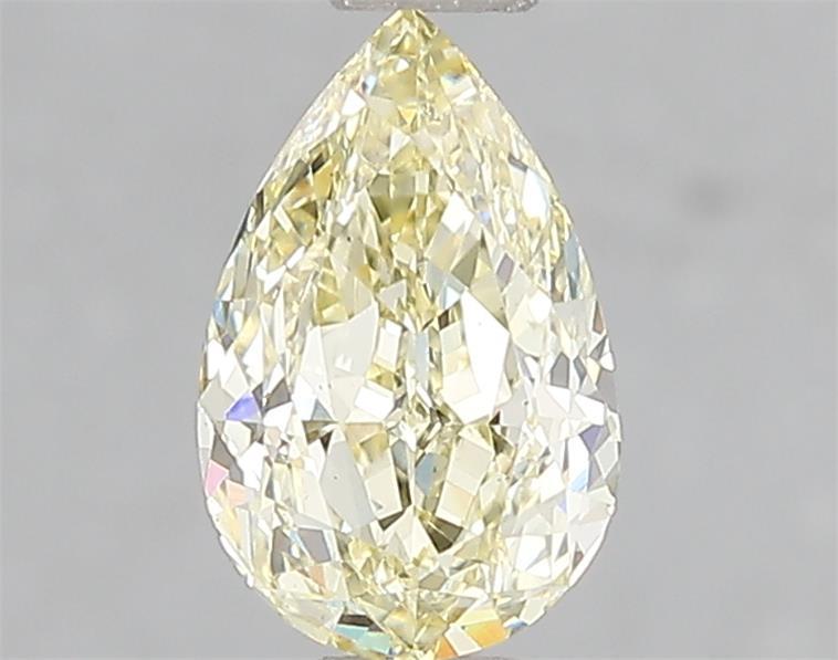 1.00 Ct. Fancy Yellow Pear Lab Grown Diamond