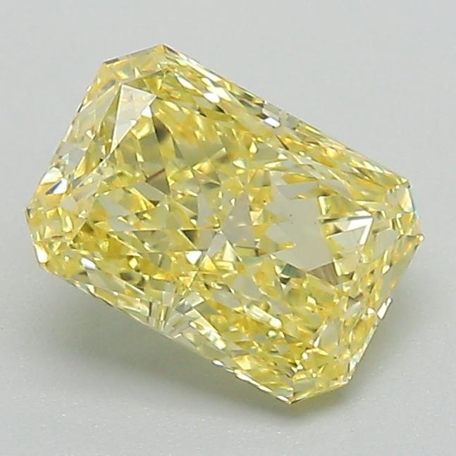 1.17 Ct. Fancy Intense Yellow Radiant Lab Grown Diamond