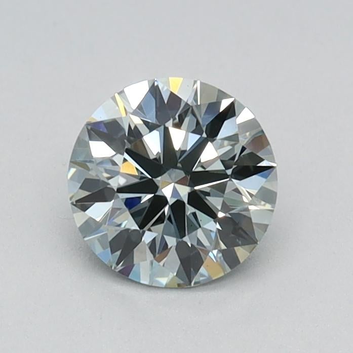 0.50 Ct. Fancy Light Bluish Green Round Lab Grown Diamond