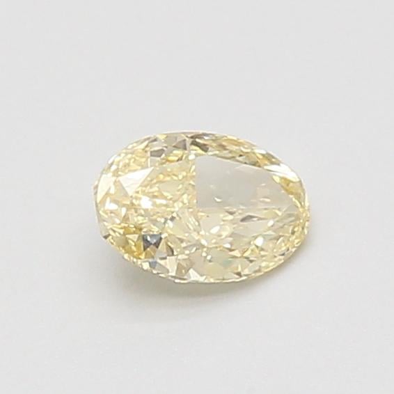 0.38 Ct. Fancy Intense Yellow Oval Lab Grown Diamond