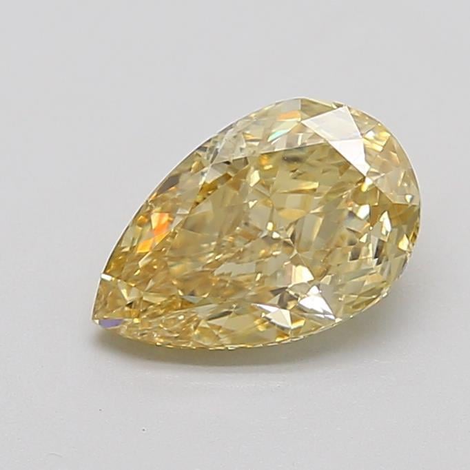 1.50 Ct. Fancy  Yellow Pear Lab Grown Diamond