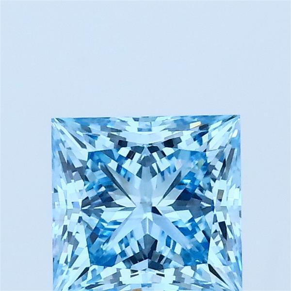 1.01 Ct. Fancy Blue Princess Lab Grown Diamond