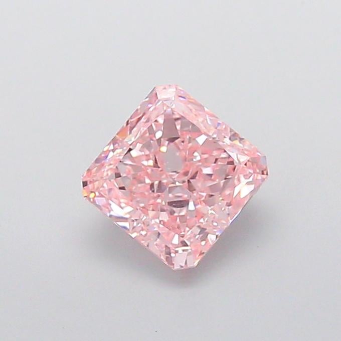 1.70 Ct. Fancy Intense  Pink Radiant Lab Grown Diamond
