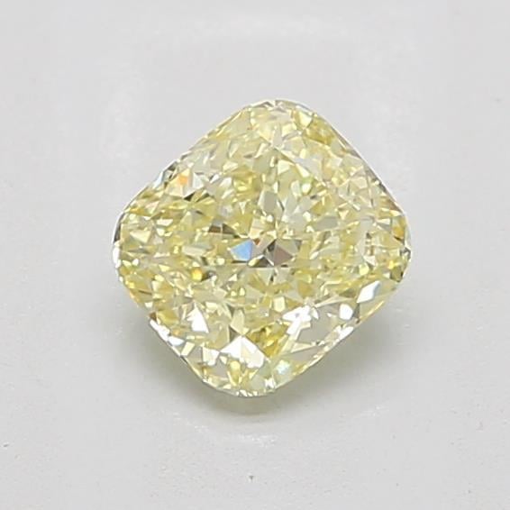 0.96 Ct. Fancy Yellow Cushion Lab Grown Diamond