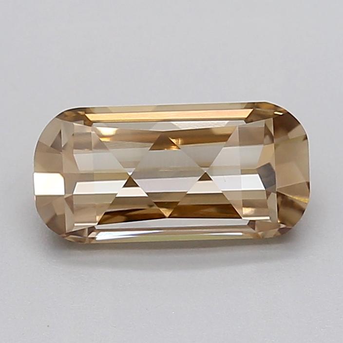 1.64 Ct. Very Light  Brown Cushion Lab Grown Diamond