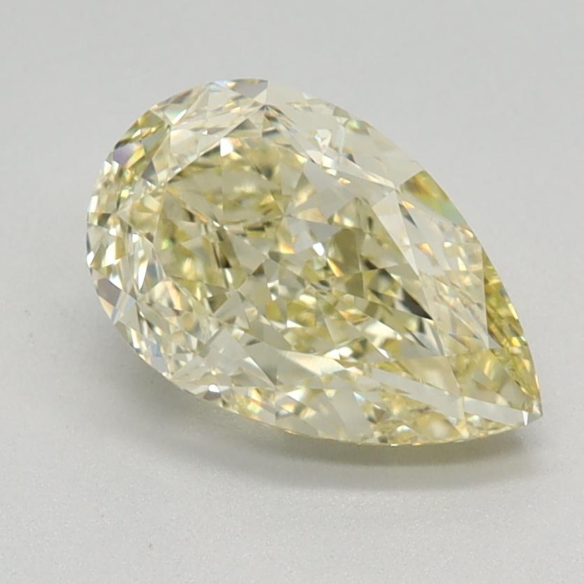 1.43 Ct. Fancy Intense Yellow Pear Lab Grown Diamond
