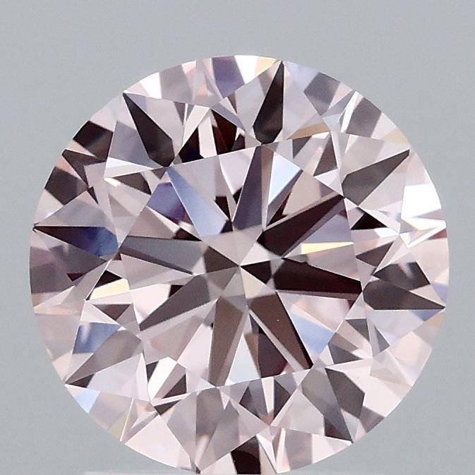 2.03 Ct. Fancy Light Pink Round Lab Grown Diamond