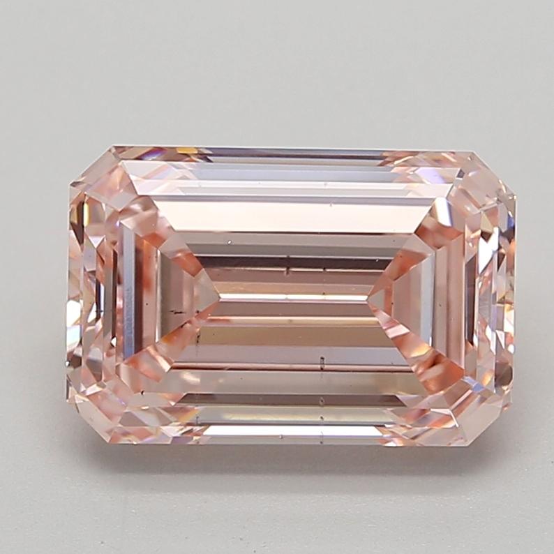 5.00 Ct. Fancy Intense Pink Emerald Lab Grown Diamond
