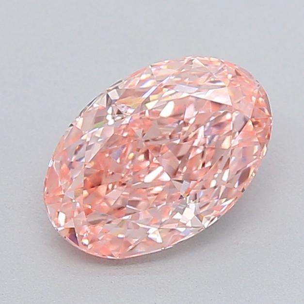 1.20 Ct. Fancy Vivid  Pink Oval Lab Grown Diamond