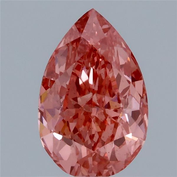 1.01 Ct. Fancy Vivid Pink Pear Lab Grown Diamond