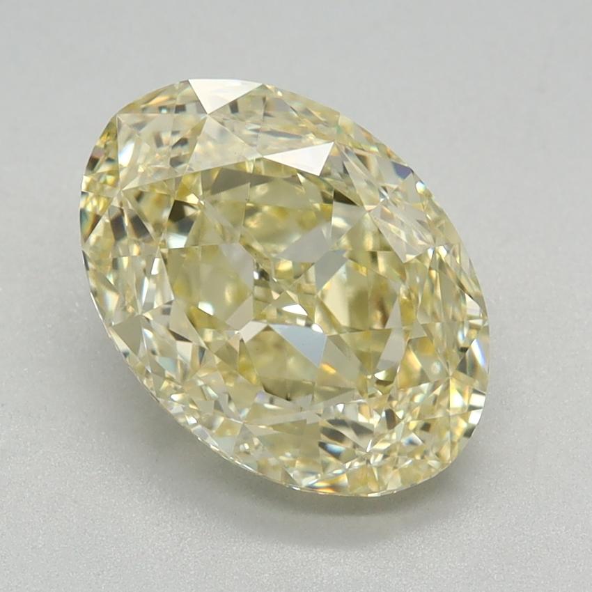 2.11 Ct. Fancy Yellow Oval Lab Grown Diamond