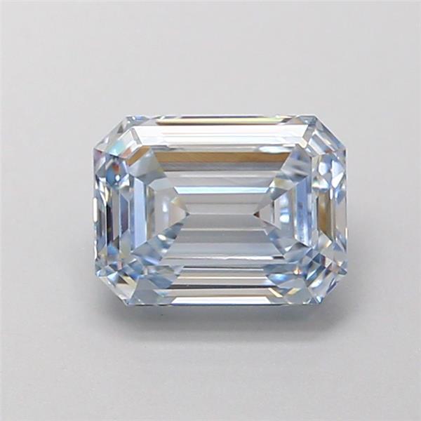1.01 Ct. Fancy Light  Blue Emerald Lab Grown Diamond