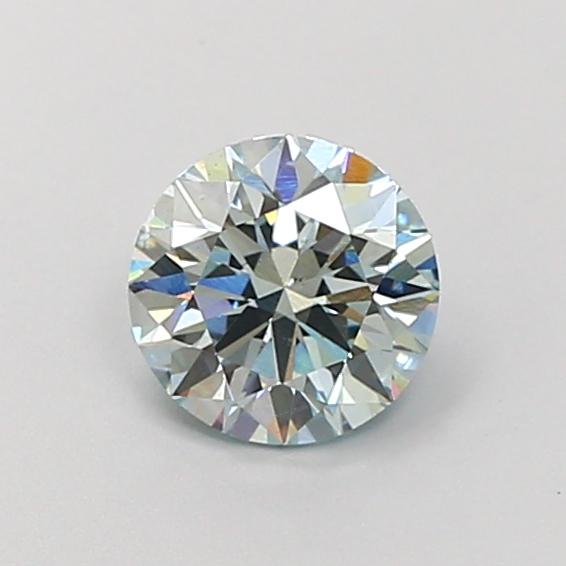 1.29 Ct. Fancy Green Round Lab Grown Diamond