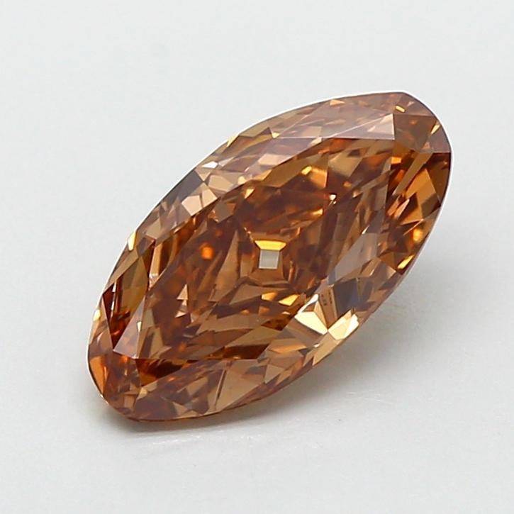 1.63 Ct. Fancy Light  Brown Oval Lab Grown Diamond