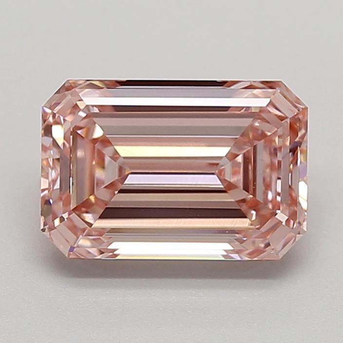 3.08 Ct. Fancy Intense  Pink Emerald Lab Grown Diamond