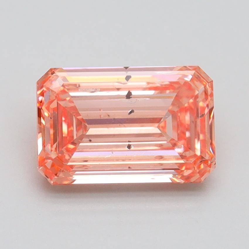 1.71 Ct. Fancy Intense Pink Emerald Lab Grown Diamond