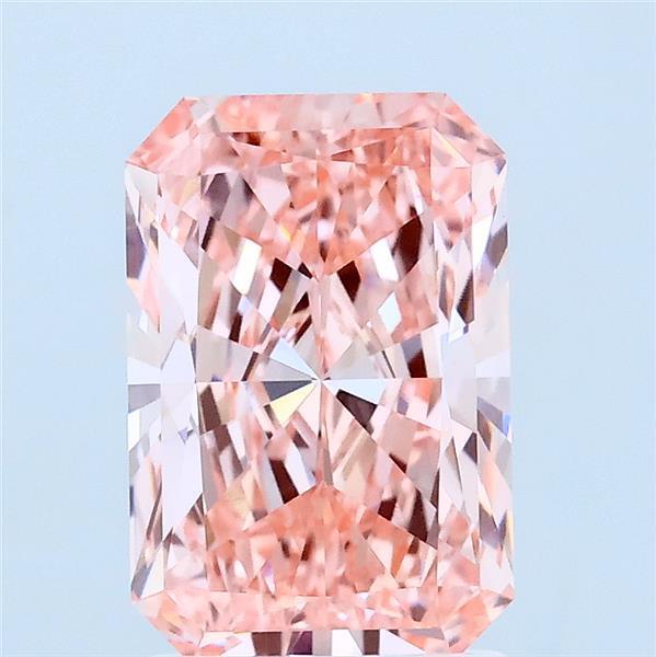 2.04 Ct. Fancy Pink Radiant Lab Grown Diamond