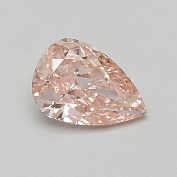 0.57 Ct. Fancy Intense Pink Pear Lab Grown Diamond