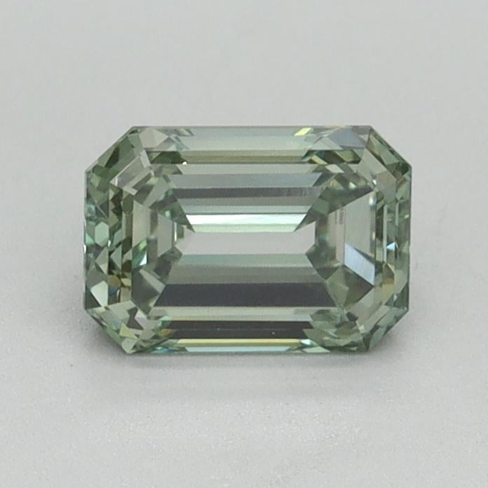 0.79 Ct. Fancy Intense Green Emerald Lab Grown Diamond