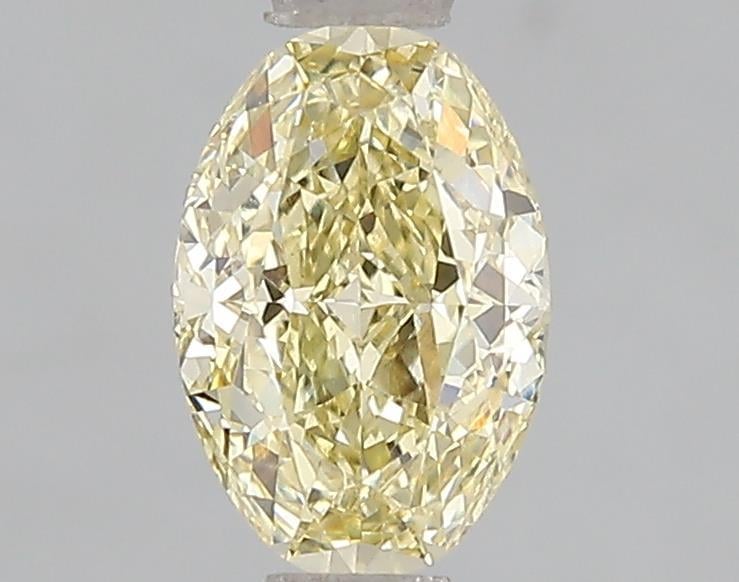 1.10 Ct. Fancy Intense Yellow Oval Lab Grown Diamond