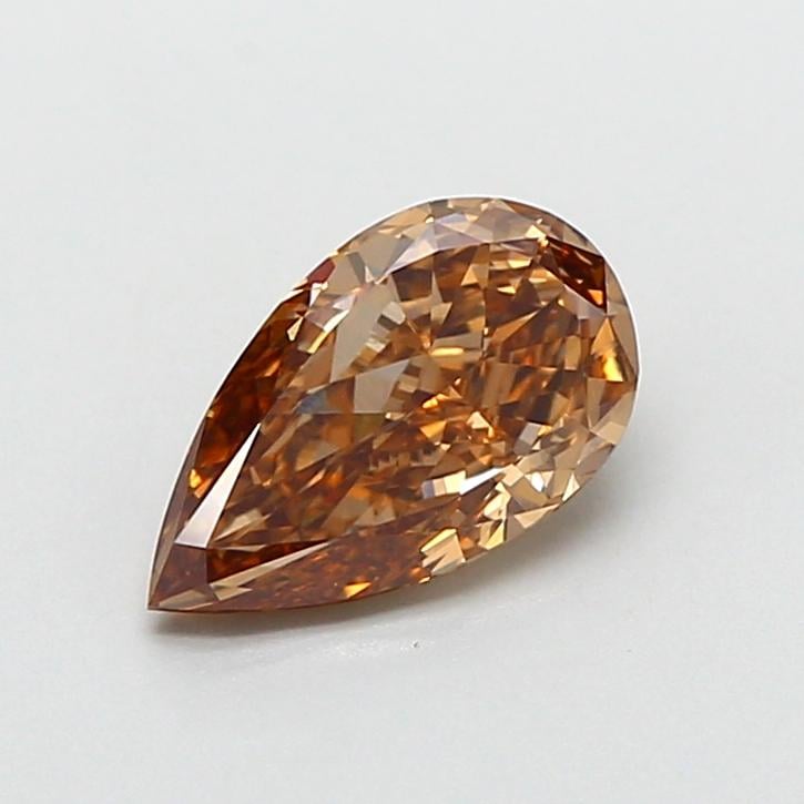1.01 Ct. Fancy Light  Brown Pear Lab Grown Diamond