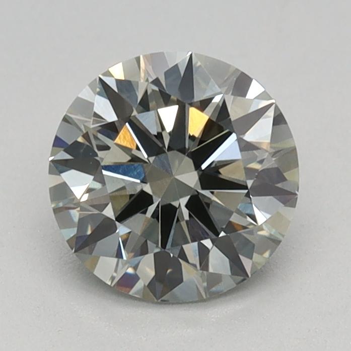 0.76 Ct. Fancy Green Round Lab Grown Diamond