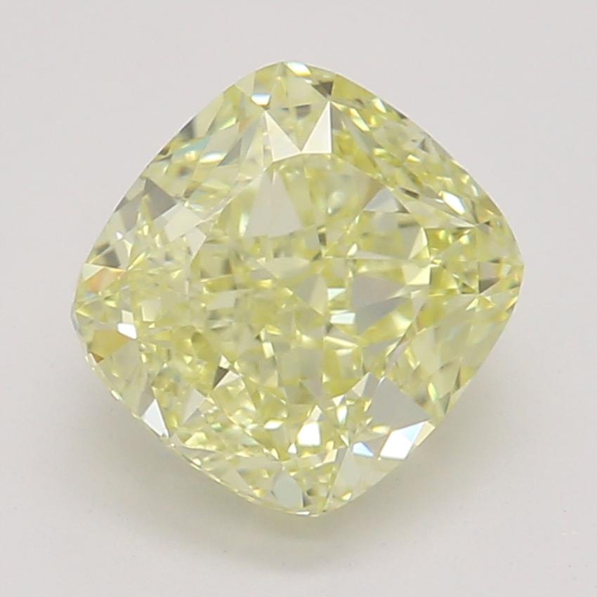 1.02 Ct. Fancy Intense Yellow Cushion Diamond