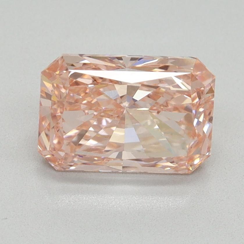 1.70 Ct. Fancy Vivid Pink Radiant Lab Grown Diamond