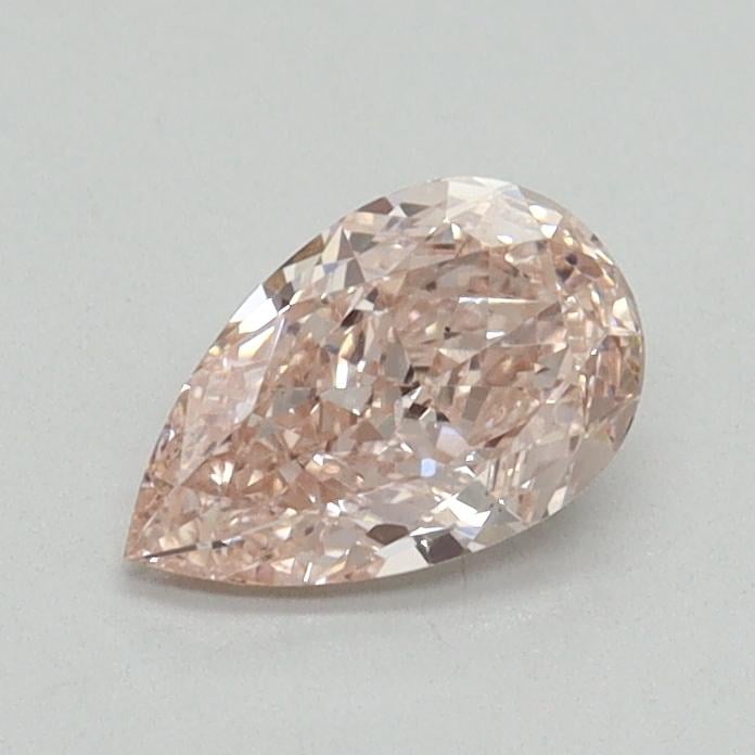 0.61 Ct. Fancy Intense Pink Pear Lab Grown Diamond