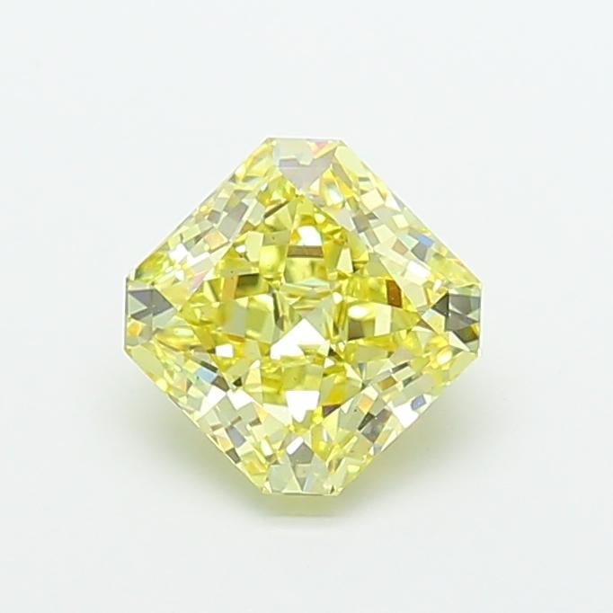 3.03 Ct. Fancy Intense  Yellow Radiant Lab Grown Diamond